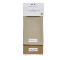 Súprava 2 sivo-hnedých bavlnených utierok Cooksmart® Herringbone, 45 x 65 cm (Utierky)