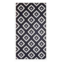 Čierno-biely koberec Vitaus Geo Winston, 80 x 150 cm (Koberce)