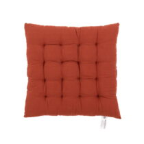 Oranžovohnedý sedák na stoličky Tiseco Home Studio, 40 x 40 cm (Vankúše na sedenie)