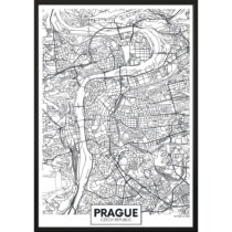 Plagát DecoKing Map Prague, 70 x 50 cm (Plagáty)