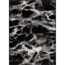 Čierno-biely koberec 80x120 cm Avanti – FD (Koberce)