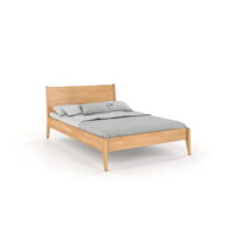 Dvojlôžková posteľ z bukového dreva Skandica Visby Radom, 160 x 200 cm (Dvojlôžkové manželské postel...