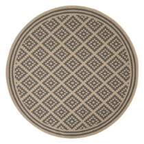 Sivo-béžový okrúhly vonkajší koberec ø 160 cm Moretti - Flair Rugs (Vonkajšie koberce)