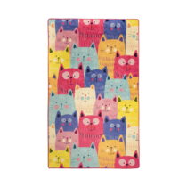 Detský koberec Cats, 140 × 190 cm (Detské koberce)