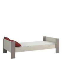 Bielo-sivá detská posteľ z borovicového dreva 90x200 cm Steens for Kids - Tvilum (Detské postele)