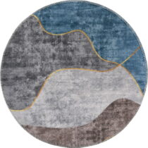Umývateľný okrúhly koberec ø 120 cm Yuvarlak – Vitaus (Koberce)