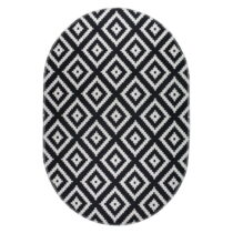 Čierno-biely umývateľný koberec 60x100 cm – Vitaus (Koberce)