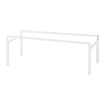Biele kovové podnožie pre skrine 86x38 cm Edge by Hammel - Hammel Furniture (Nožičky pod nábytok)