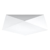 Biele stropné svietidlo 45x45 cm Koma – Nice Lamps (Stropné svietidlá a bodové svietidlá)
