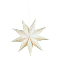 Biela vianočná svetelná dekorácia ø 45 cm Solvalla – Markslöjd (Svetelné dekorácie)