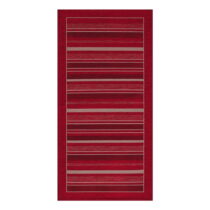 Červený behúň Floorita Velour, 55 x 190 cm (Koberce)