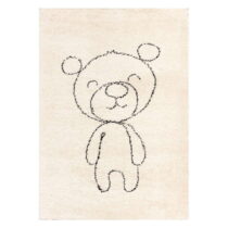 Béžový antialergénny detský koberec 230x160 cm Teddy Bear - Yellow Tipi (Detské koberce)