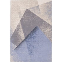 Svetlomodrý vlnený koberec 160x240 cm Folds – Agnella (Koberce)