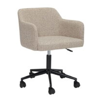 Béžová kancelárska stolička Rest – Hübsch (Kancelárske stoličky)