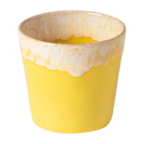 Žltá/biela kameninová šálka 210 ml Grespresso – Costa Nova (Šálky)