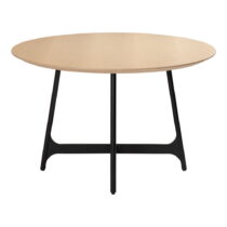 Okrúhly jedálenský stôl s doskou v dubovom dekóre ø 120 cm Ooid – DAN-FORM Denmark (Jedálenské stoly...