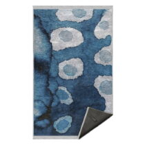 Modrý koberec behúň 80x200 cm - Mila Home (Koberce)
