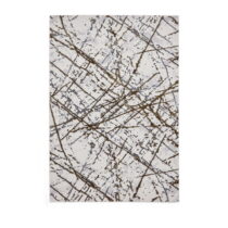 Svetlosivý/v zlatej farbe koberec 120x170 cm Artemis – Think Rugs (Koberce)