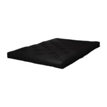 Čierny mäkký futónový matrac 200x200 cm Sandwich – Karup Design (Futónové matrace)