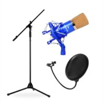Mikrofónový set + stojan + mikrofón + pop filter Electronic-Star