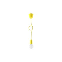 Žlté závesné svietidlo ø 5 cm Rene – Nice Lamps (Lustre)