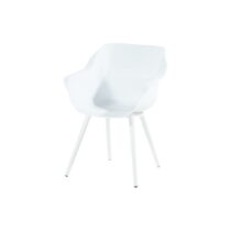 Biele plastové záhradné stoličky v súprave 2 ks Sophie Studio – Hartman (Záhradné stoličky)