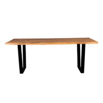 Jedálenský stôl s doskou z akácie 90x200 cm Aka – Dutchbone (Jedálenské stoly)