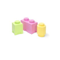 Plastové detské úložné boxy v súprave 3 ks Box - LEGO® (Detské úložné boxy)