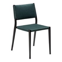 Tyrkysovomodrá jedálenská stolička Loop – DAN-FORM Denmark (Jedálenské stoličky)