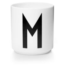 Biely porcelánový hrnček Design Letters Personal M (Hrnčeky)