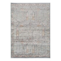 Sivý koberec z viskózy Universal Lara Ornament, 160 x 230 cm (Koberce)