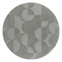 Sivý vlnený okrúhly koberec ø 160 cm Gigi - Flair Rugs (Koberce)