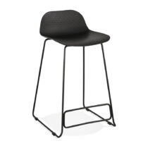 Čierna barová stolička Kokoon Slade, výška 85 cm (Barové stoličky)