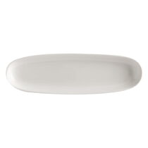 Biely porcelánový servírovací tanier Maxwell & Williams Basic, 30 x 9 cm (Servírovacie taniere)