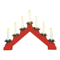 Červená svetelná dekorácia s vianočným motívom Ola – Markslöjd (Svetelné dekorácie)