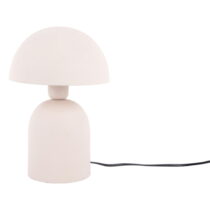Krémová stolová lampa (výška 29 cm) Boaz – Leitmotiv (Stolové lampy)