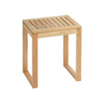Kúpeľňová stolička z orechového dreva Wenko Norway (Šamlíky a stoličky)