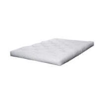 Biely stredne tvrdý futónový matrac 140x200 cm Comfort Natural – Karup Design (Futónové matrace)