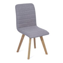 Sivé jedálenské stoličky v súprave 2 ks Veva - Bonami Selection (Jedálenské stoličky)