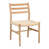 Jedálenská stolička v prírodnej farbe v súprave 2 ks Harlan – Rowico (Jedálenské stoličky)