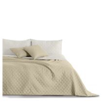 Béžový obojstranný pléd z mikrovlákna DecoKing Axel, 260 × 280 cm (Prikrývky na posteľ)