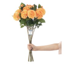 Umelé kvety v súprave 10 ks (výška 62 cm) Dahlia – AmeliaHome (Umelé kvety)