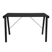 Čierny písací stôl Actona Typhoon (Pracovné a písacie stoly)