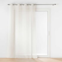 Krémová voálová záclona 140x240 cm Lissea – douceur d'intérieur (Záclony)
