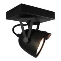 Čierne nástenné svietidlo LABEL51 Spot Moto Cap Uno (Bodové svietidlá)