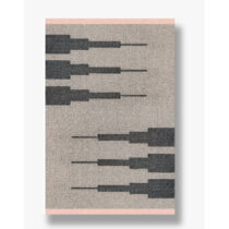 Béžový umývateľný koberec 55x80 cm Marker – Mette Ditmer Denmark (Koberce)