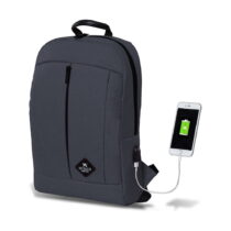 Antracitový batoh s USB portom My Valice GALAXY Smart Bag (Batohy)