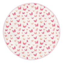 Ružový detský koberec ø 120 cm Comfort – Mila Home (Detské koberce)