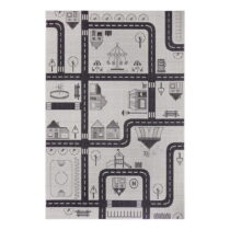 Krémovobiely detský koberec Ragami City, 80 x 150 cm (Detské koberce)