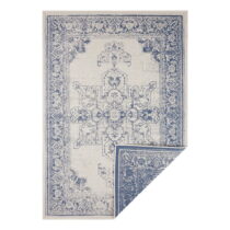 Modro-krémový vonkajší koberec NORTHRUGS Borbon, 120 x 170 cm (Vonkajšie koberce)